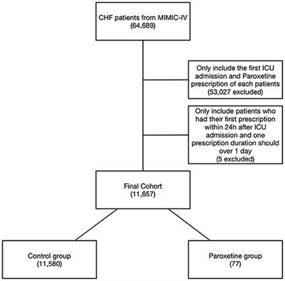 Paroxetine and Mortality in Heart Failure: A Retrospective Cohort Study